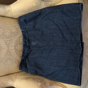 14 regular Old Navy Jean Skirt Mid Length